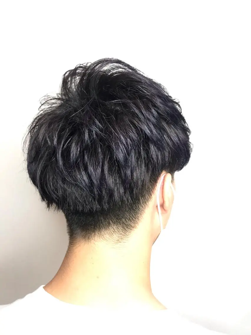 メンズカットの写真