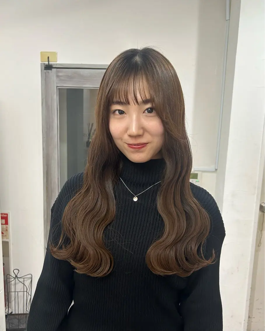 ロング 寺川留以 /カットモデル募集中のヘアスタイル