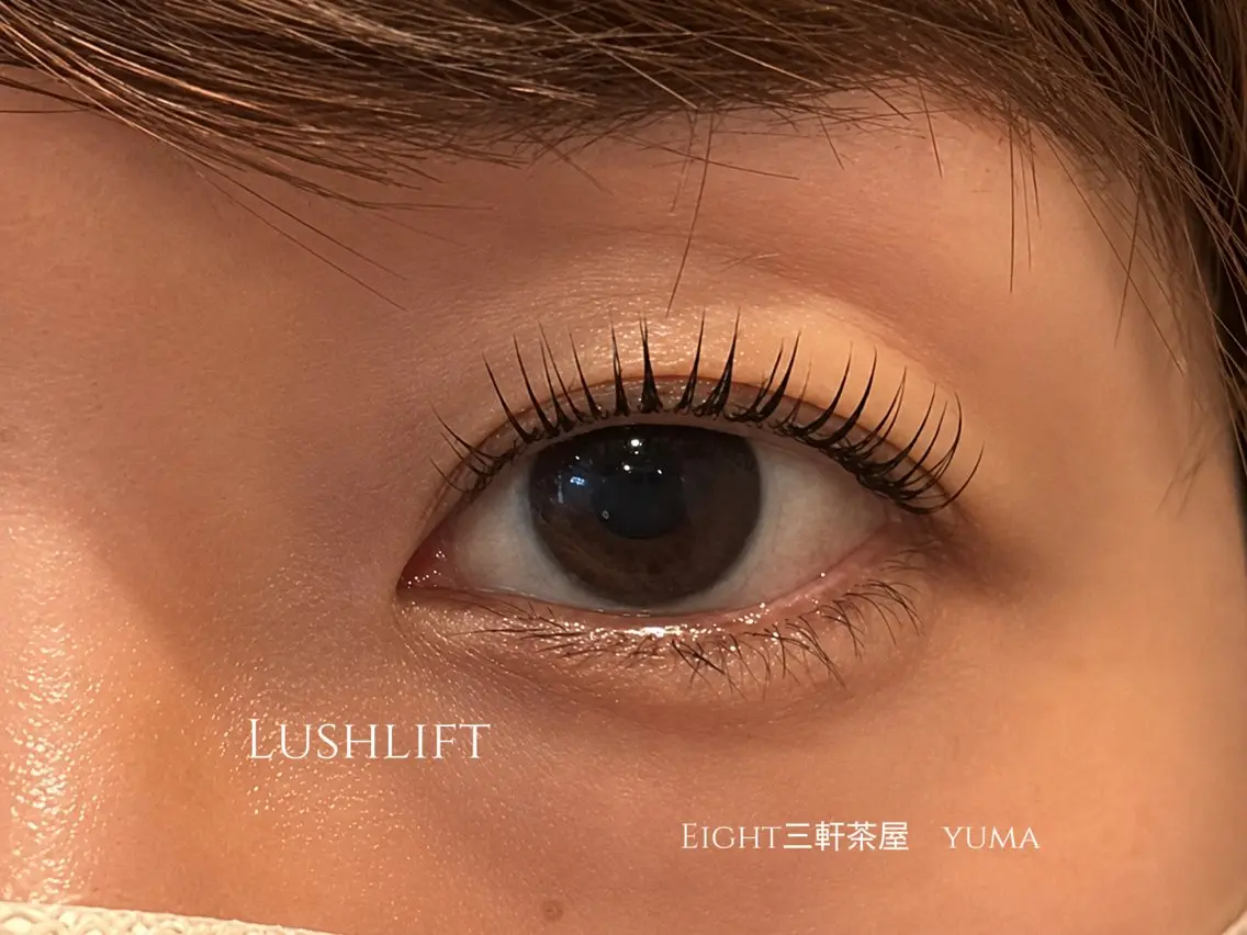 マツエク・マツパ パリジェンヌラッシュリフト Eight  Eye yumaのマツエク・マツパデザイン