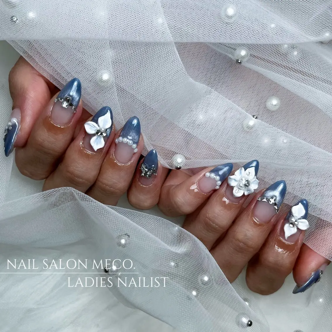 ネイル アートネイル ハンドネイル nailsalon mecoのネイルデザイン