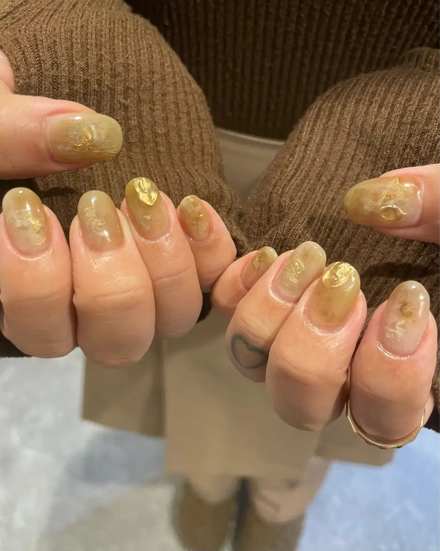 ネイル ニュアンスネイル ハンドネイル ネイルサロン Noëlのネイルデザイン