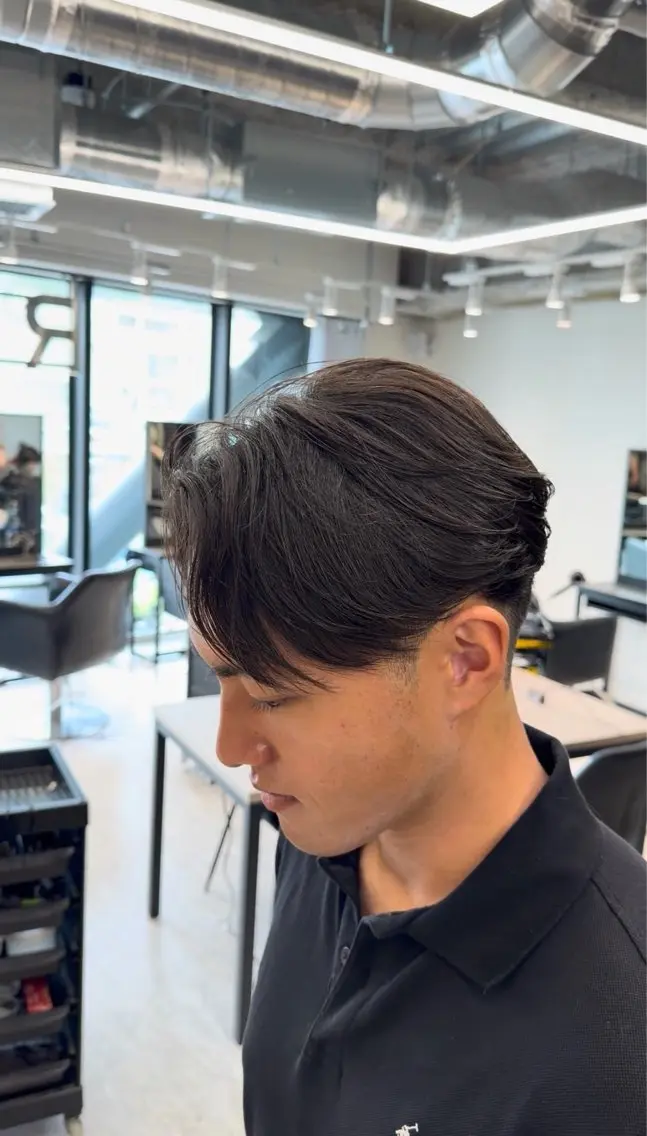 パーマ メンズ カット パーマ メンズ縮毛矯正 細谷碧海のヘアスタイル