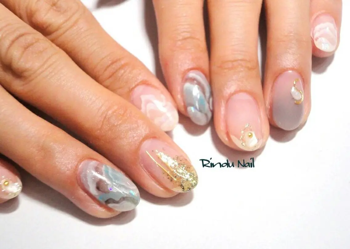 ネイル Rindu Nail 名駅miniのネイルデザイン