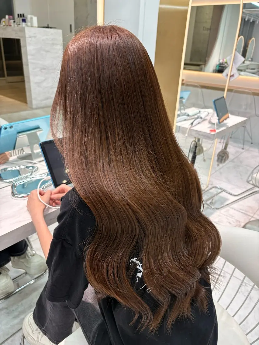 ロング カラー ヘアカラー 北九州①の艶髪師♥️ ♣️♦️♠️翔大のヘアスタイル