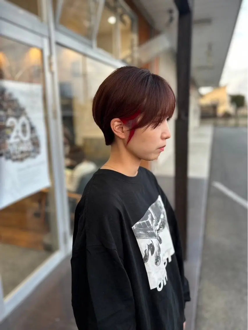 ショート 中林 優太のヘアスタイル