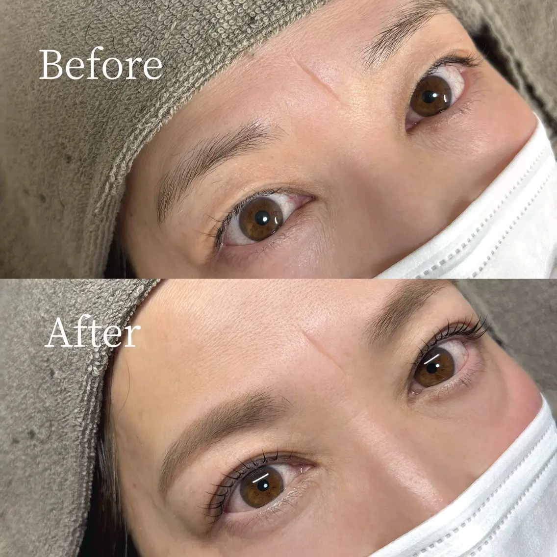 マツエク・マツパ 一重×まつ毛パーマ miel eyelashのマツエク・マツパデザイン