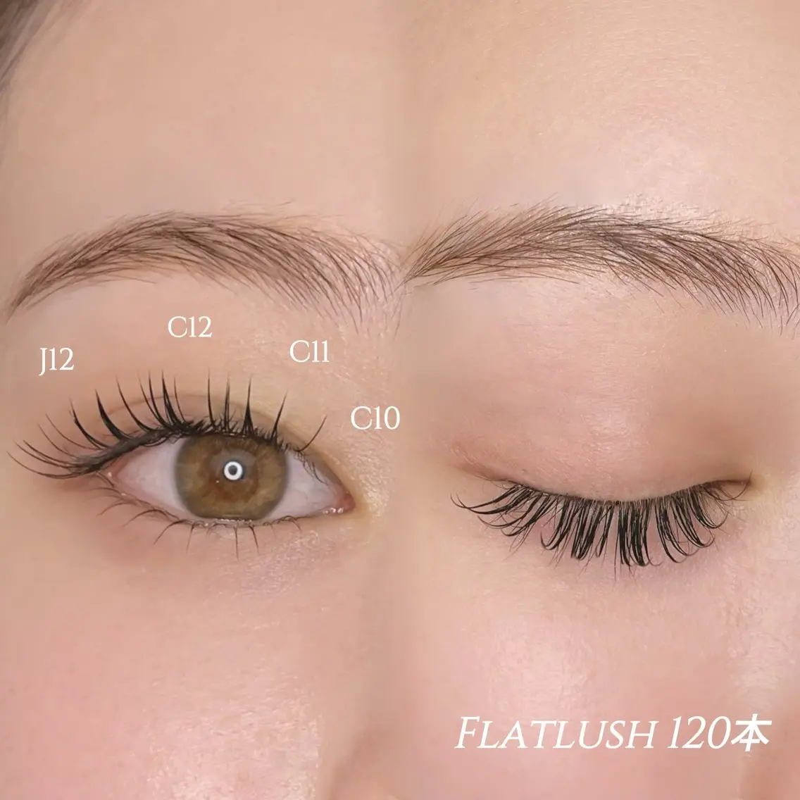 マツエク・マツパ フラットラッシュ マツエク lagoon eyelash津久野のマツエク・マツパデザイン