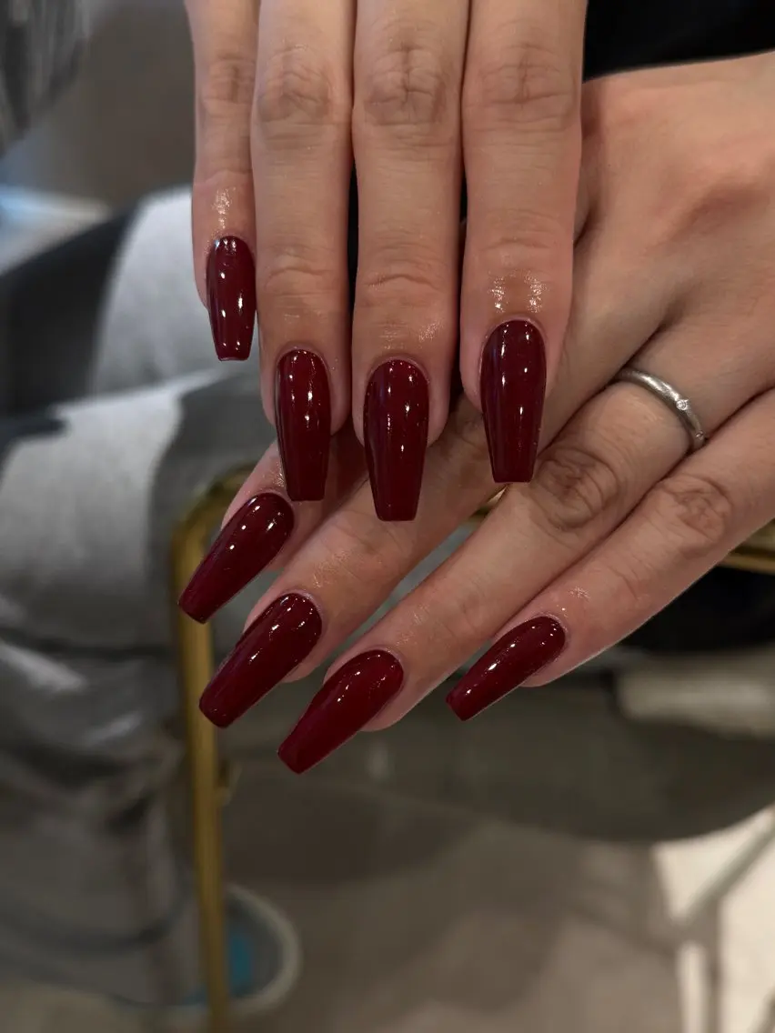ネイル ワンカラーネイル スカルプネイル ハンドネイル nailsalon MeRiaのネイルデザイン