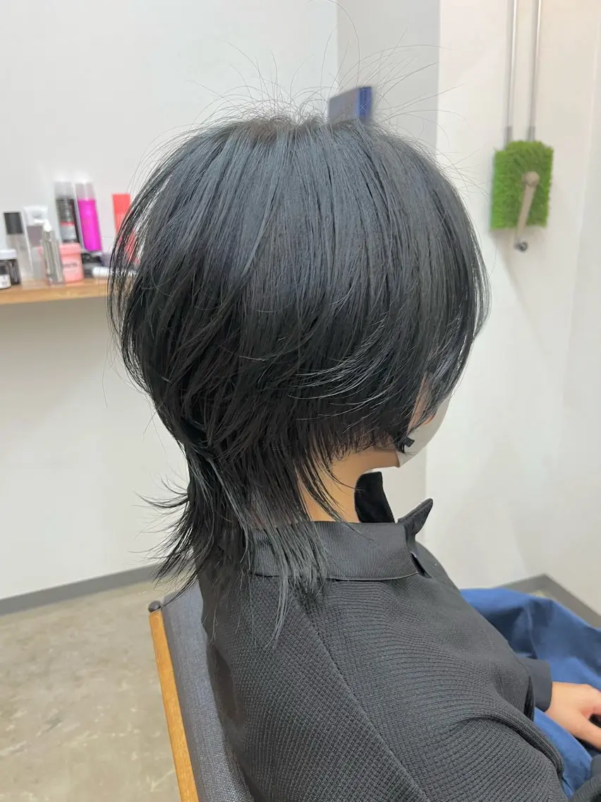 ショート ショートヘア ウルフカット ショート特化✂︎門脇 ~広がらない髪へ~のヘアスタイル