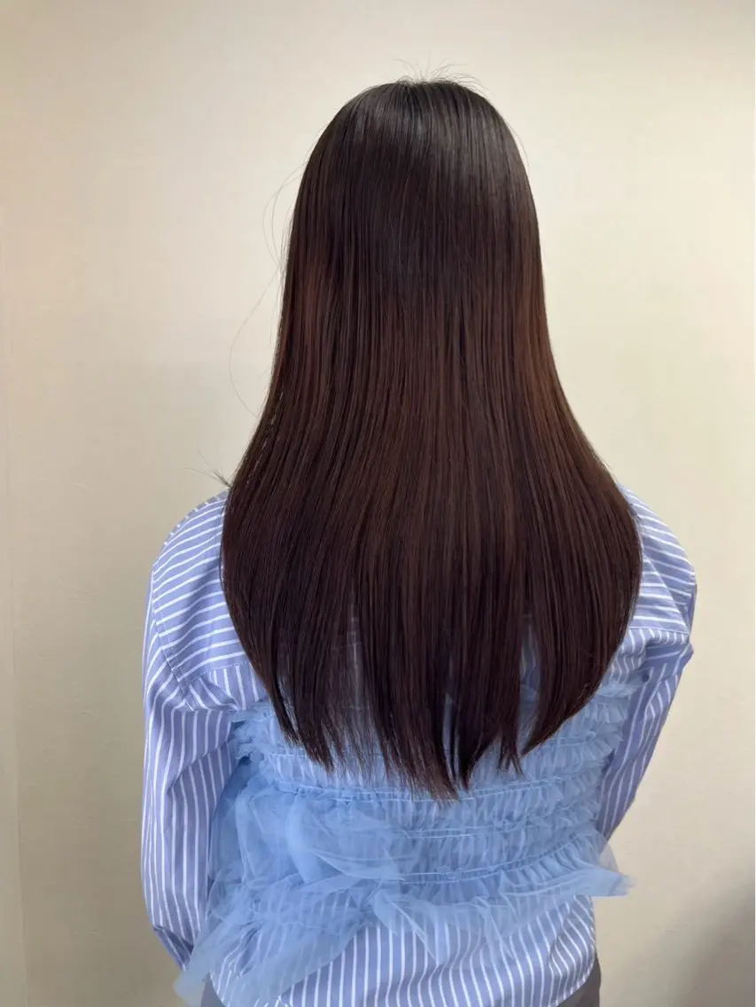 カラー ゆいな/大阪🎀 透明感カラー😳🫧のヘアスタイル