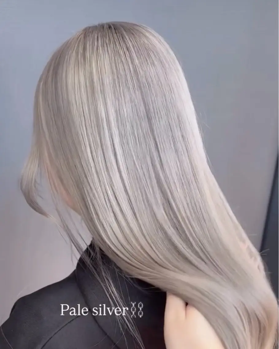ロング カラー ヘアカラー ハイトーン、カラー 特化⟡.·すわ☁️のヘアスタイル