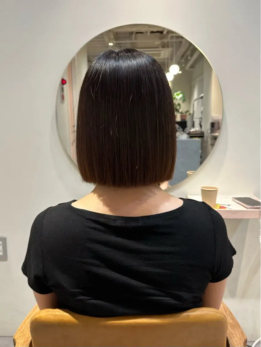 ショート HANAME 原宿美容室のヘアスタイル