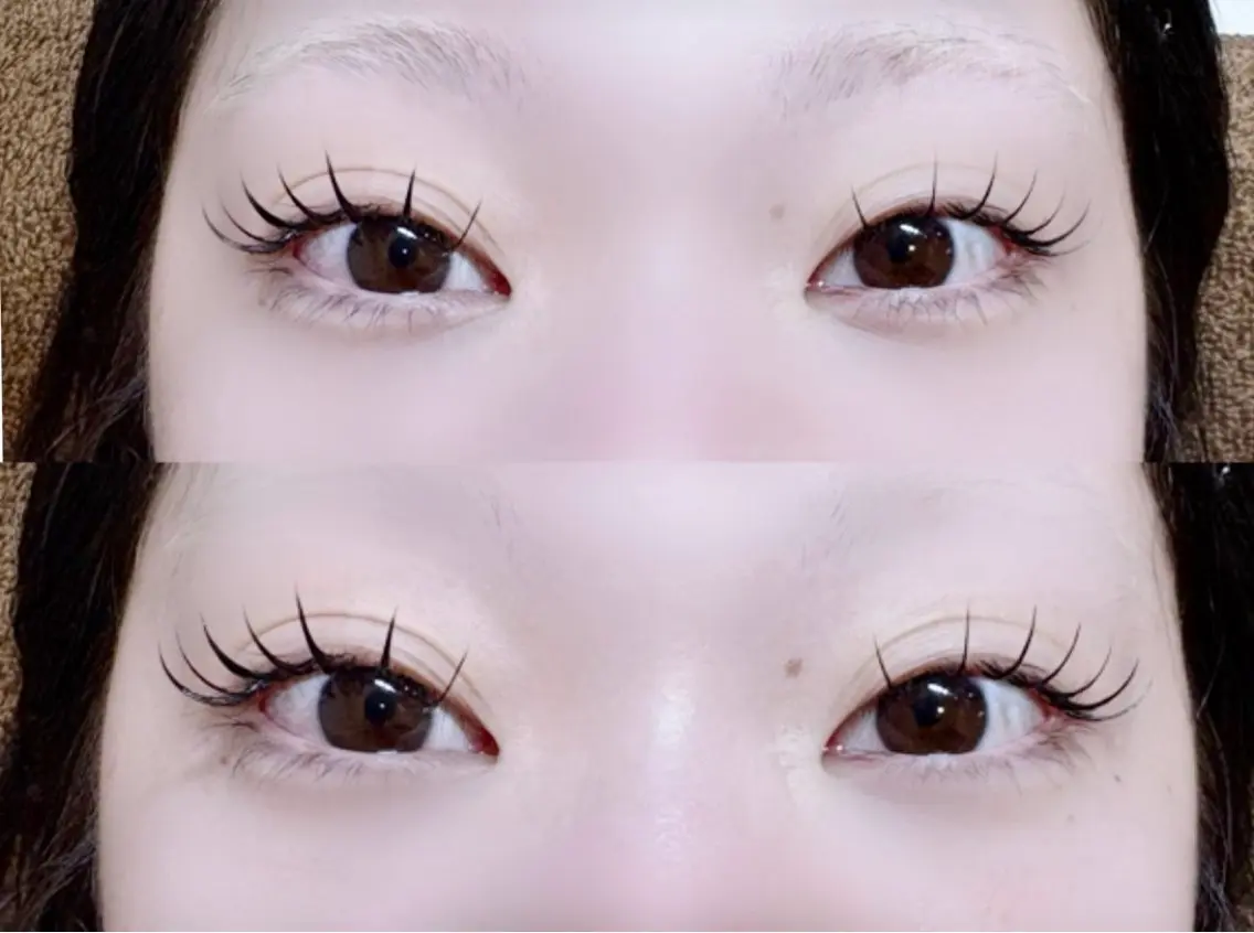 マツエク・マツパ フラットラッシュ eyelistෆ‪ raimu🩷ᩚのマツエク・マツパデザイン