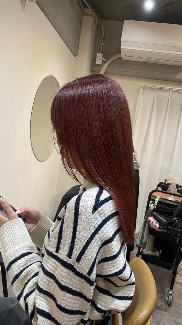 セミロング カラー 髪質改善 カット ヘアカラー トリートメント 鎌田卓也/髪質改善 /透明感カラーのヘアスタイル
