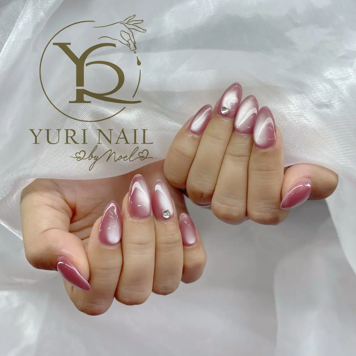 ネイル チークネイル フットネイル フレンチネイル グラデーション キラキラネイル ハンドネイル フットネイル ハンドケア YURI Nail Funabashiのネイルデザイン