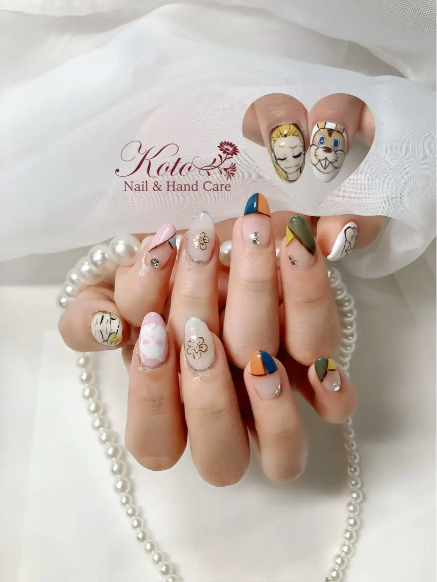 ネイル 長さ出し ジェルネイル 持ち込み ニュアンスネイル 赤色 Risa ネイルサロンKOTOのネイルデザイン
