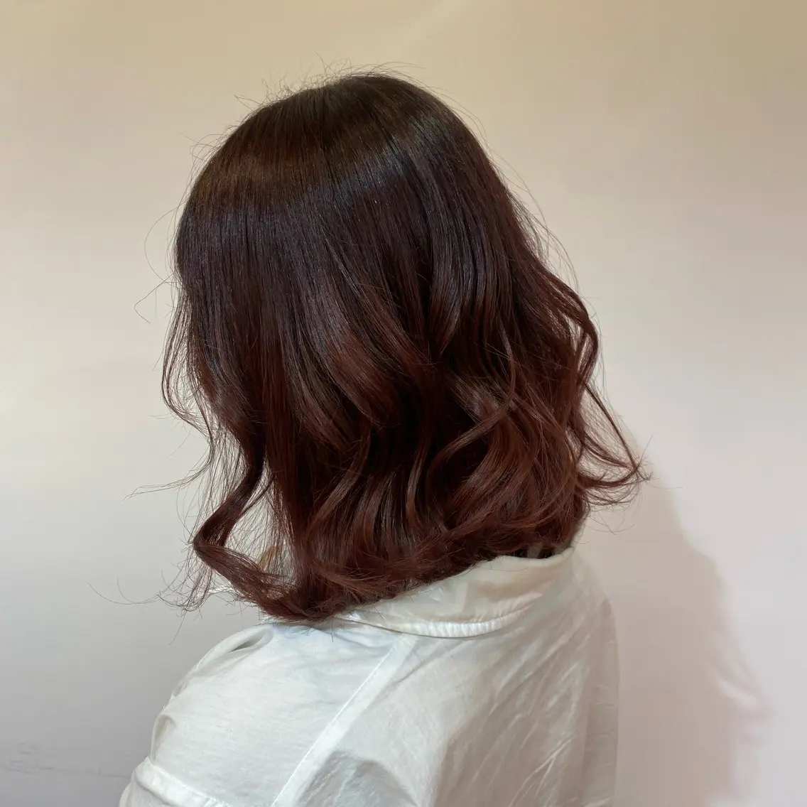 ミディアム 伸ばしかけ ひらい るなのヘアスタイル