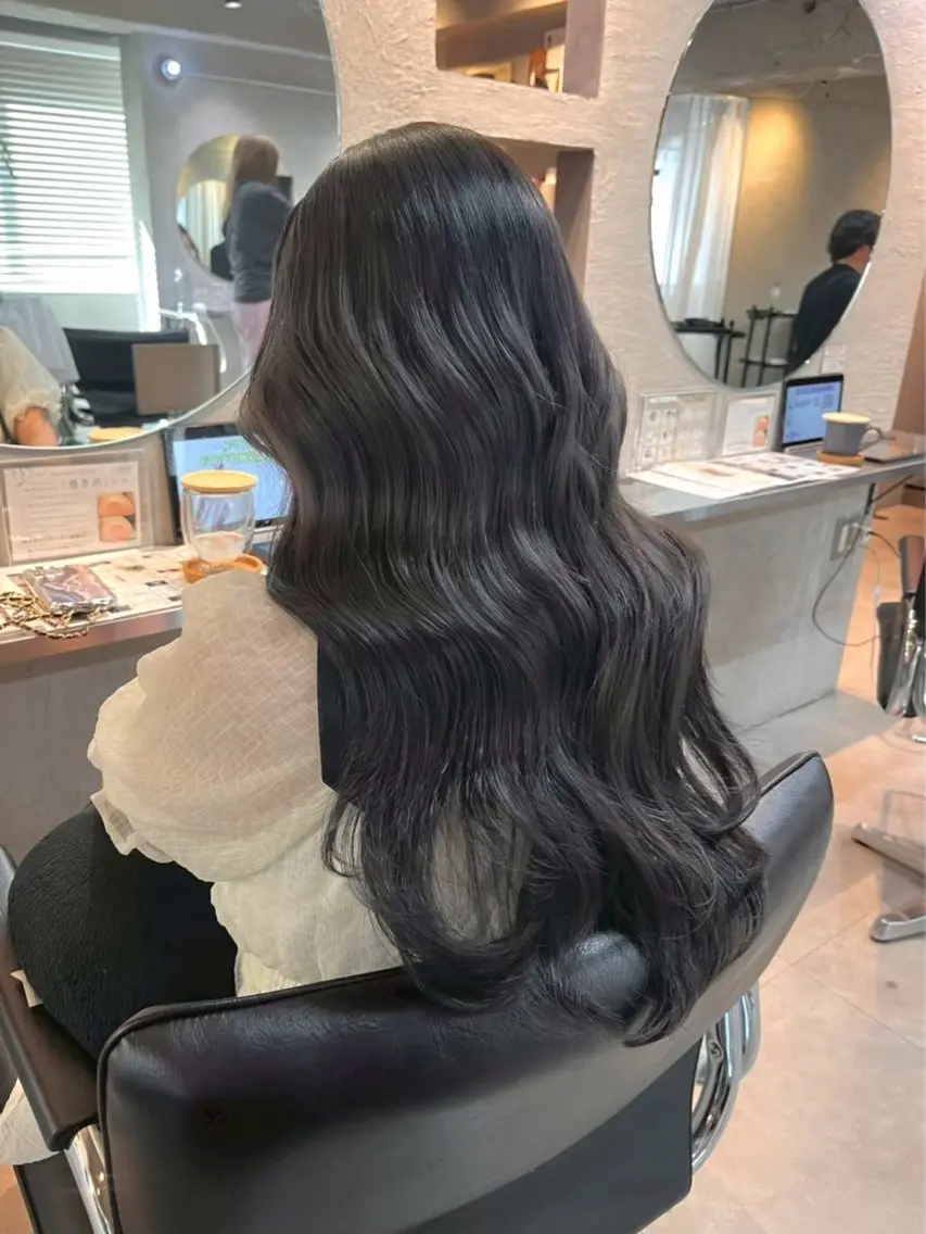 カラー こうら かすみのヘアスタイル