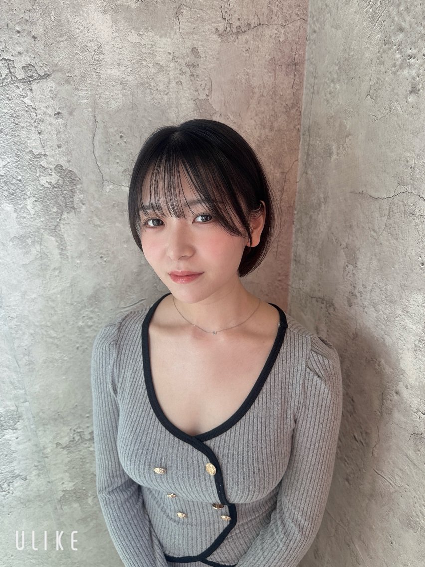 ショート ショートヘア 古川 純のヘアスタイル