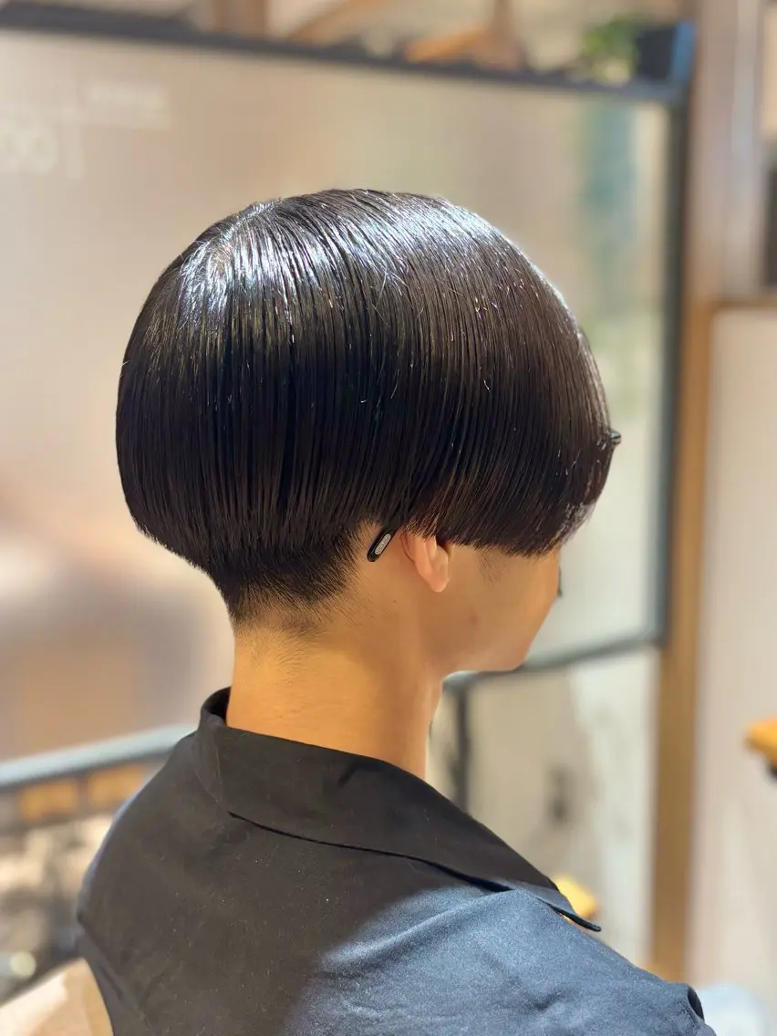 ショート メンズ ハンサムショート ショートヘア 大西 かんなのヘアスタイル