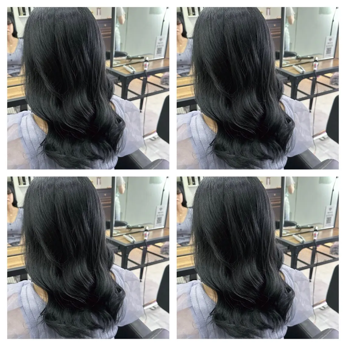 セミロング カラー ヘアアレンジ 🎀推し活ヘアー🎀 Yuuna🐰💖のヘアスタイル