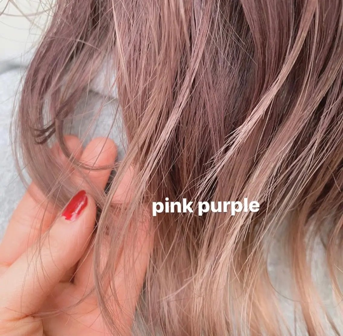ミディアム カラー ダブルカラー minatsu 東京の技術を京都でのヘアスタイル