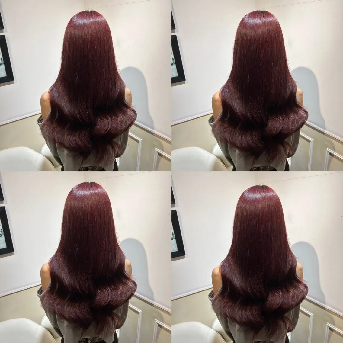 ロング カラー カット トリートメント レイヤーカット/ 縮毛矯正🇰🇷早坂のヘアスタイル