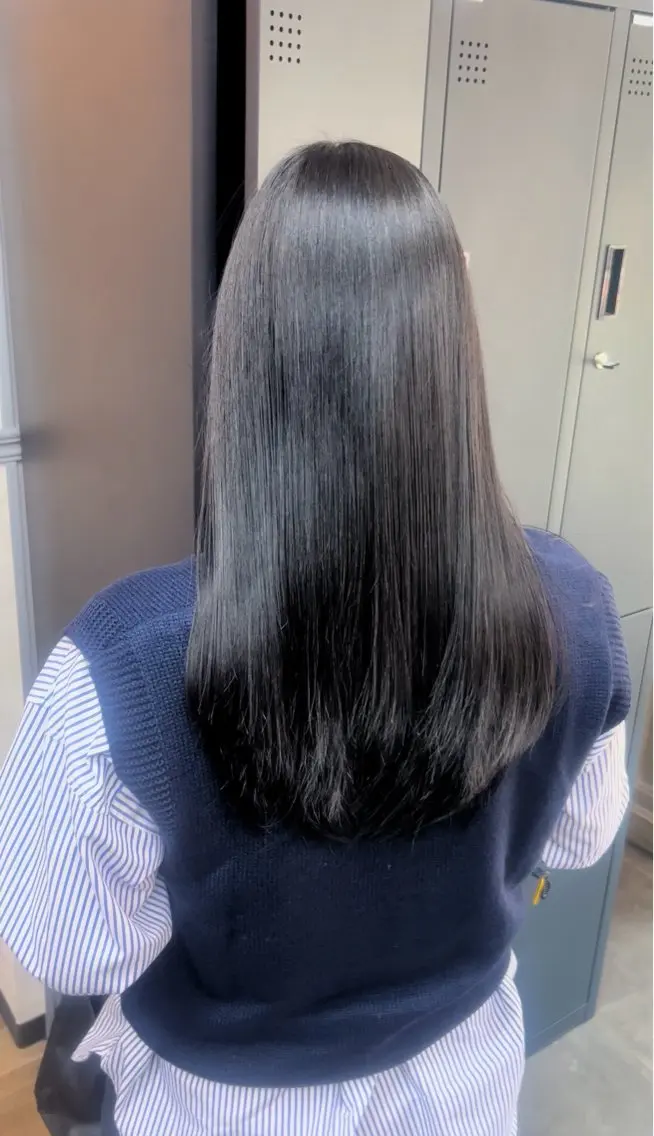 ロング カラー ヘアカラー 🌼髪質整形🧸 艶カラー🌼珠理のヘアスタイル