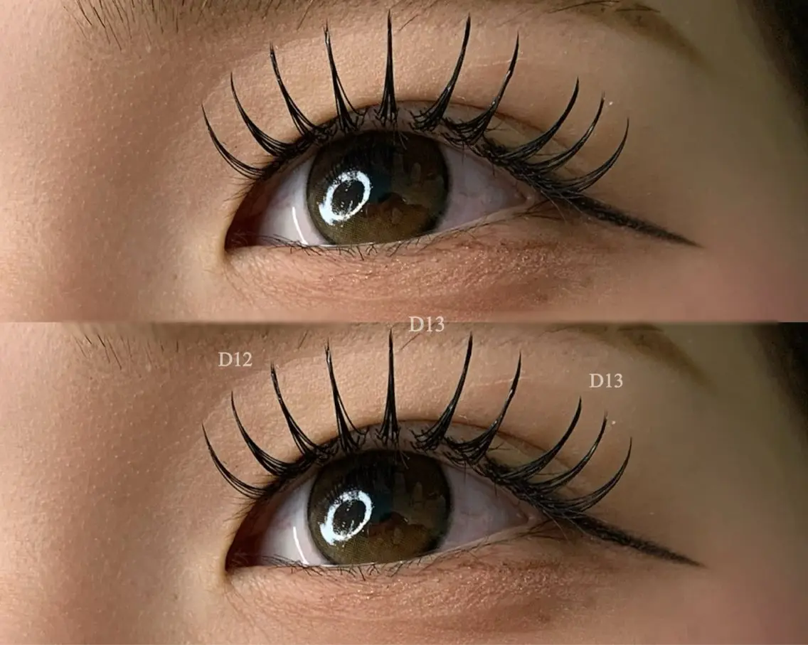 マツエク・マツパ フラットラッシュ Eyelash Salon IROのマツエク・マツパデザイン