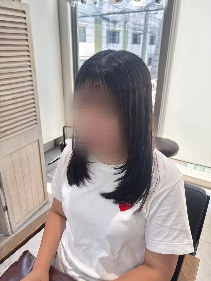セミロング レイヤーカット カット konomi∗*ﾟ ／暖色艶カラー🍓のヘアスタイル