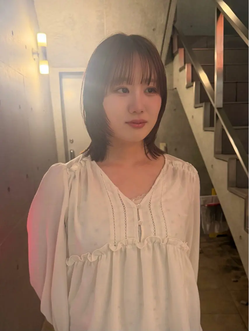 ミディアム カラー ブラウンカラー レイヤーカット カット ヘアカラー トリートメント 🦋レイヤーカット ミドリカワ🦋のヘアスタイル