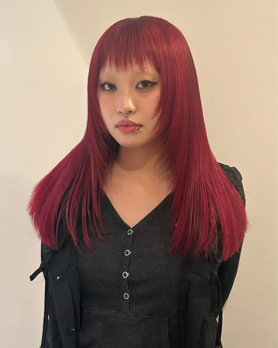 ロング レイヤーカット Riko/ カットモデル募集❤︎のヘアスタイル
