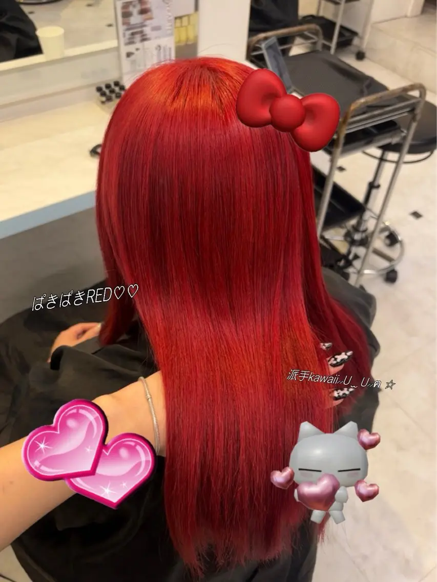 ロング ヘアカラー 似合わせcolor 🎀ʀɪɴᴏ🎶🪽のヘアスタイル