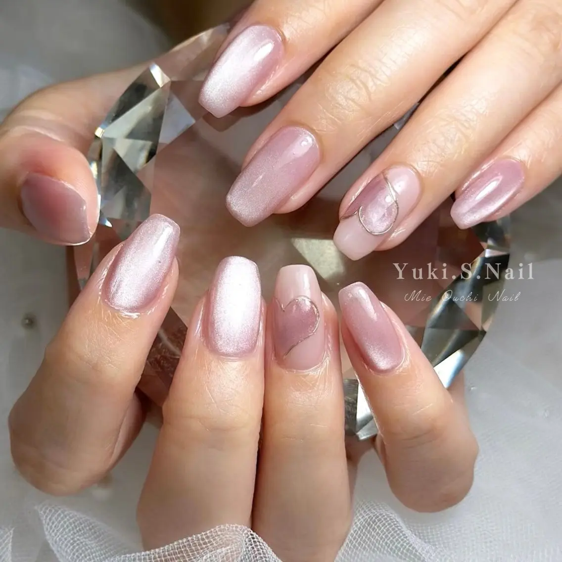 ロング ハンドネイル Yuki S.Nailのネイルデザイン