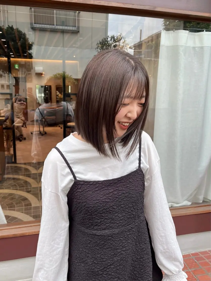 カラー ヘアカラー トリートメント 北浦 美佑のヘアスタイル