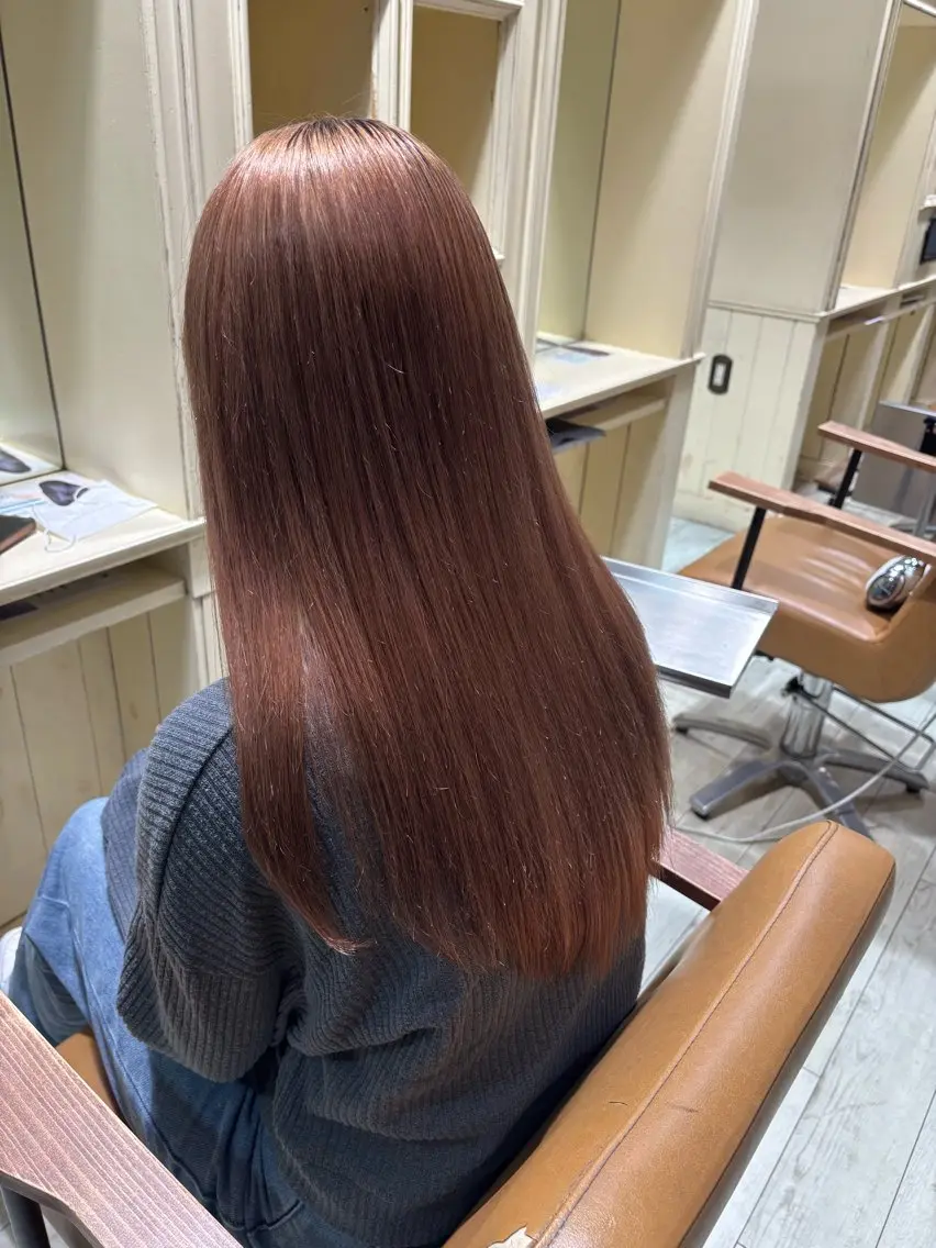 パーマ 髪質改善 酸性ストレート ストレートパーマ カット 縮毛矯正 シルエット重視✂︎ 髙橋　盾のヘアスタイル