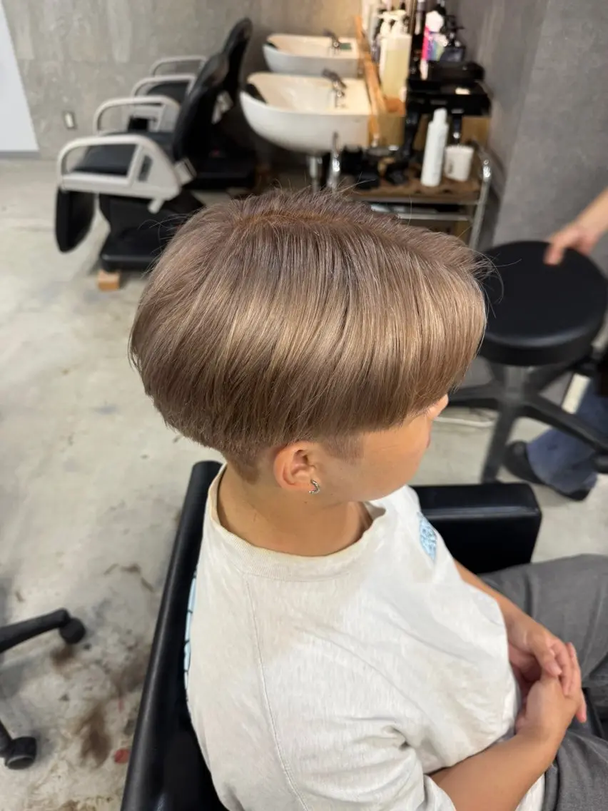 メンズカット+シャンプーの写真