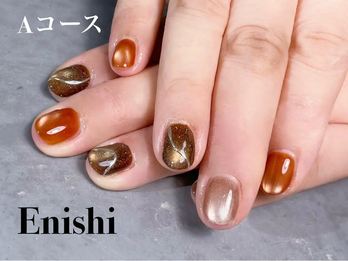 ネイル ハンドネイル 桜ヶ丘/Enishi yukariのネイルデザイン