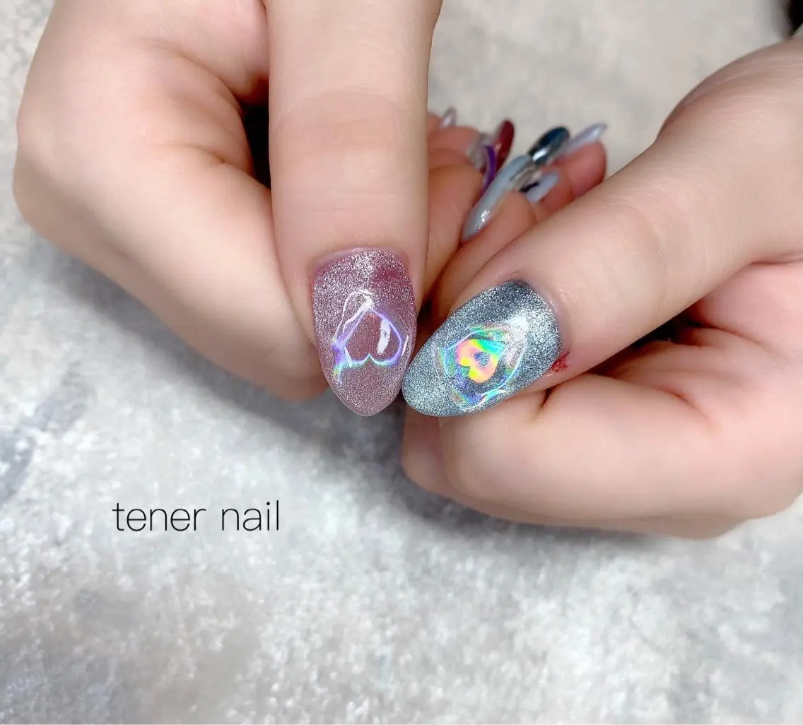ネイル ハート テネルネイル tener nailのネイルデザイン