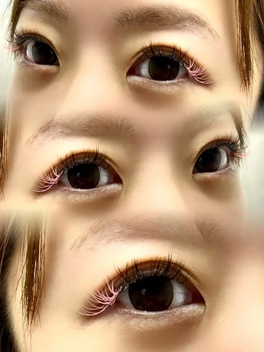 マツエク・マツパ カラーマツエク フラットラッシュ BELL eye＆beautyのマツエク・マツパデザイン