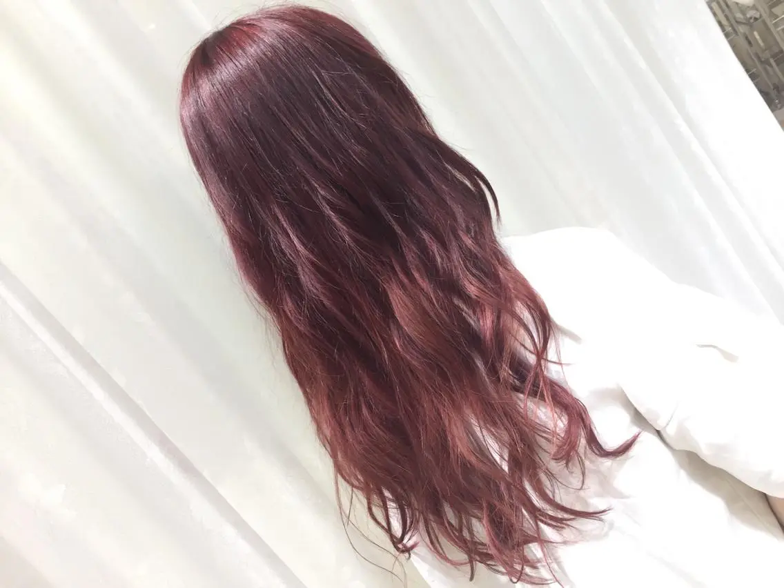 ロング カラー グラデーションカラー cherir髪質改善 パーソナルカラー診断のヘアスタイル