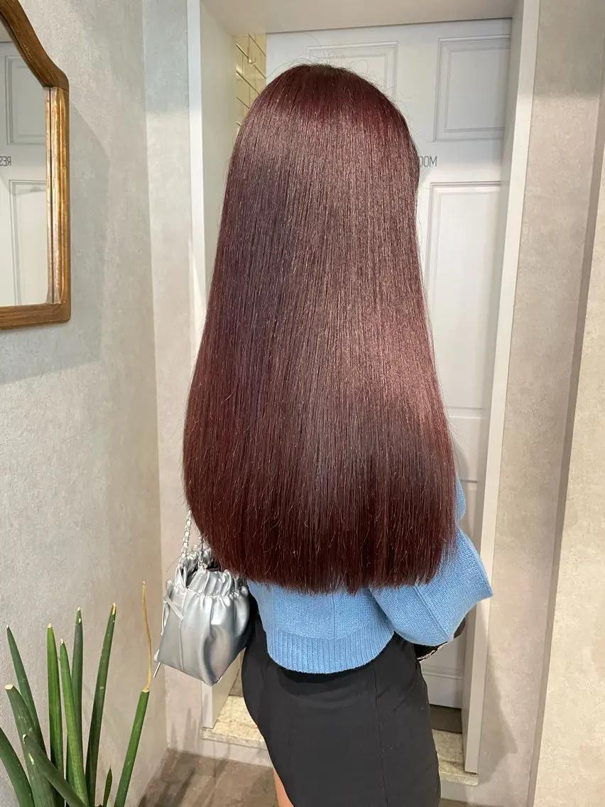 カラー 髪質改善 ヘアカラー トリートメント ナチュラル透明感🌱 小山美樹子のヘアスタイル