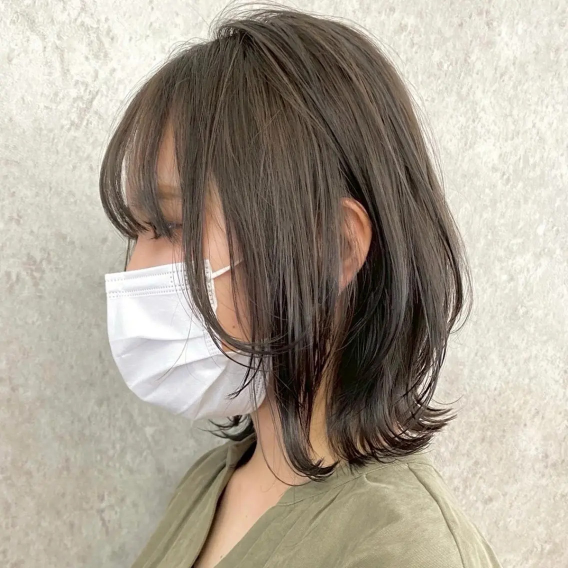 ミディアム まさたか ／ elima調布のヘアスタイル