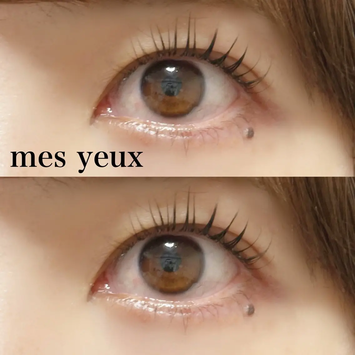 マツエク・マツパ 下まつげエクステ 一重×まつ毛パーマ マツパ mes yeux eye salon.の眉毛・アイブロウイメージ