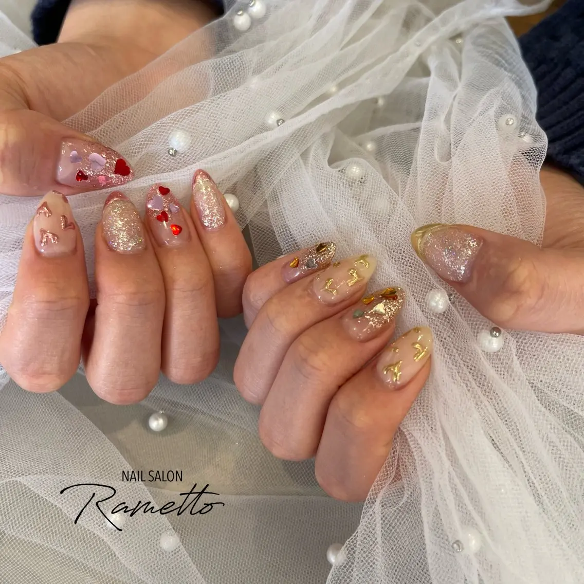 ネイル ハンドネイル NAILSALON Ramettoのネイルデザイン