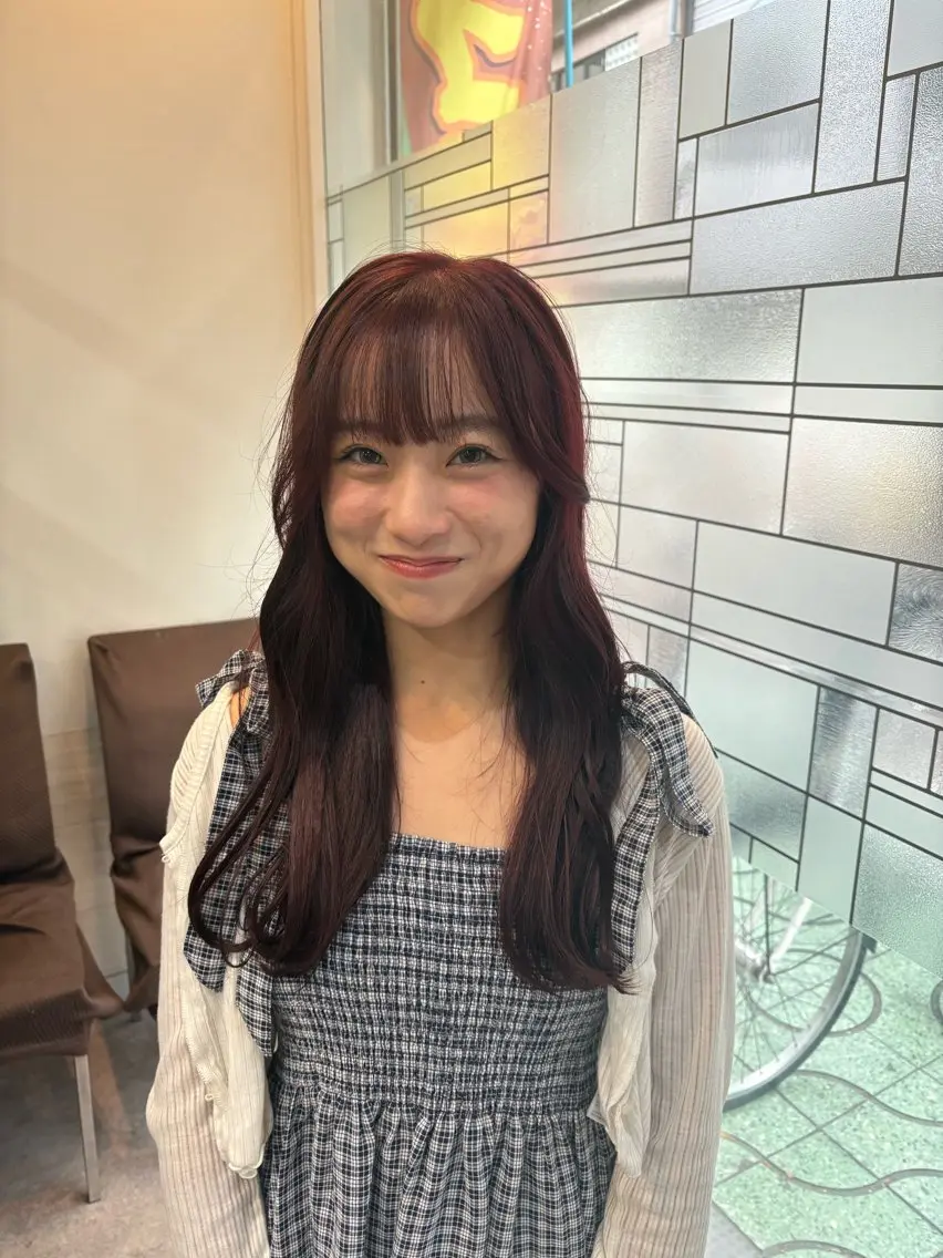 カラー カット ヘアカラー トリートメント 艶髪🥣透明感カラー 🫧前田奈津実のヘアスタイル