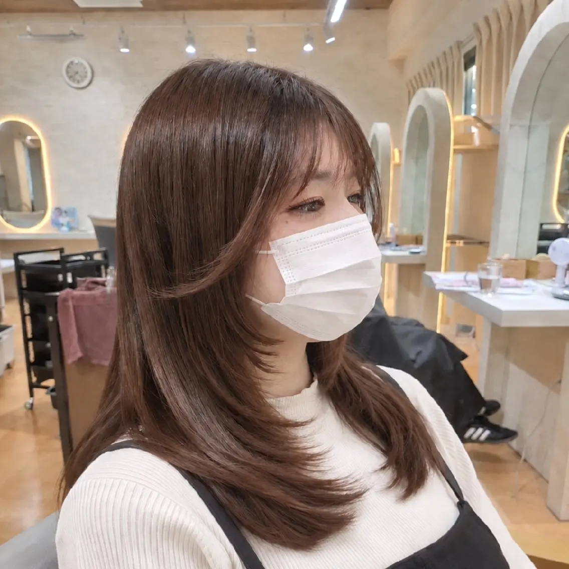 ロング 松澤日菜 ✂メンズ歓迎のヘアスタイル