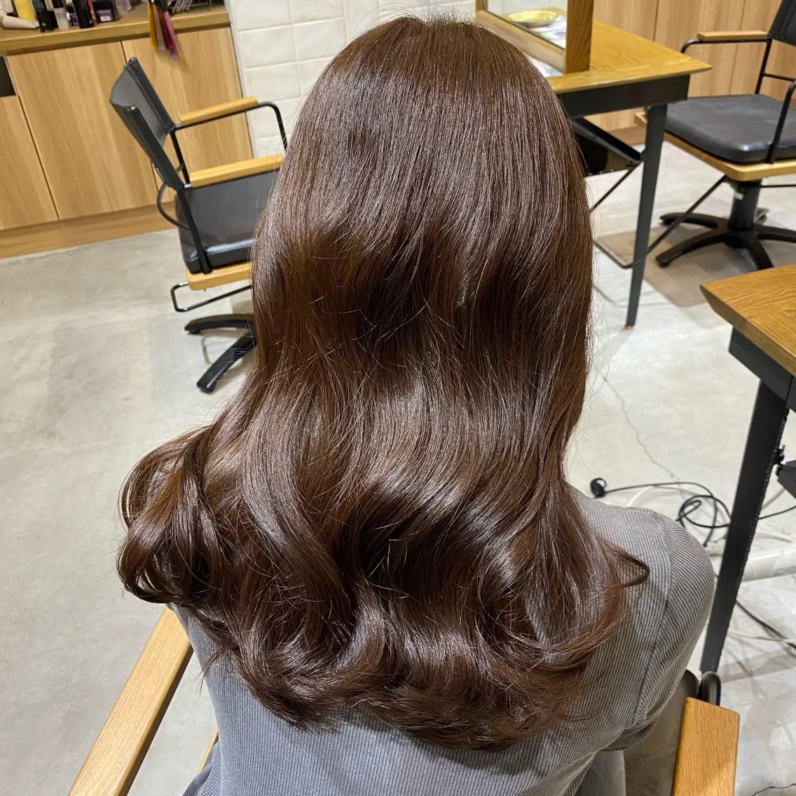 ロング カラー yukari🌷名駅 ＊大人かわいい艶髪のヘアスタイル