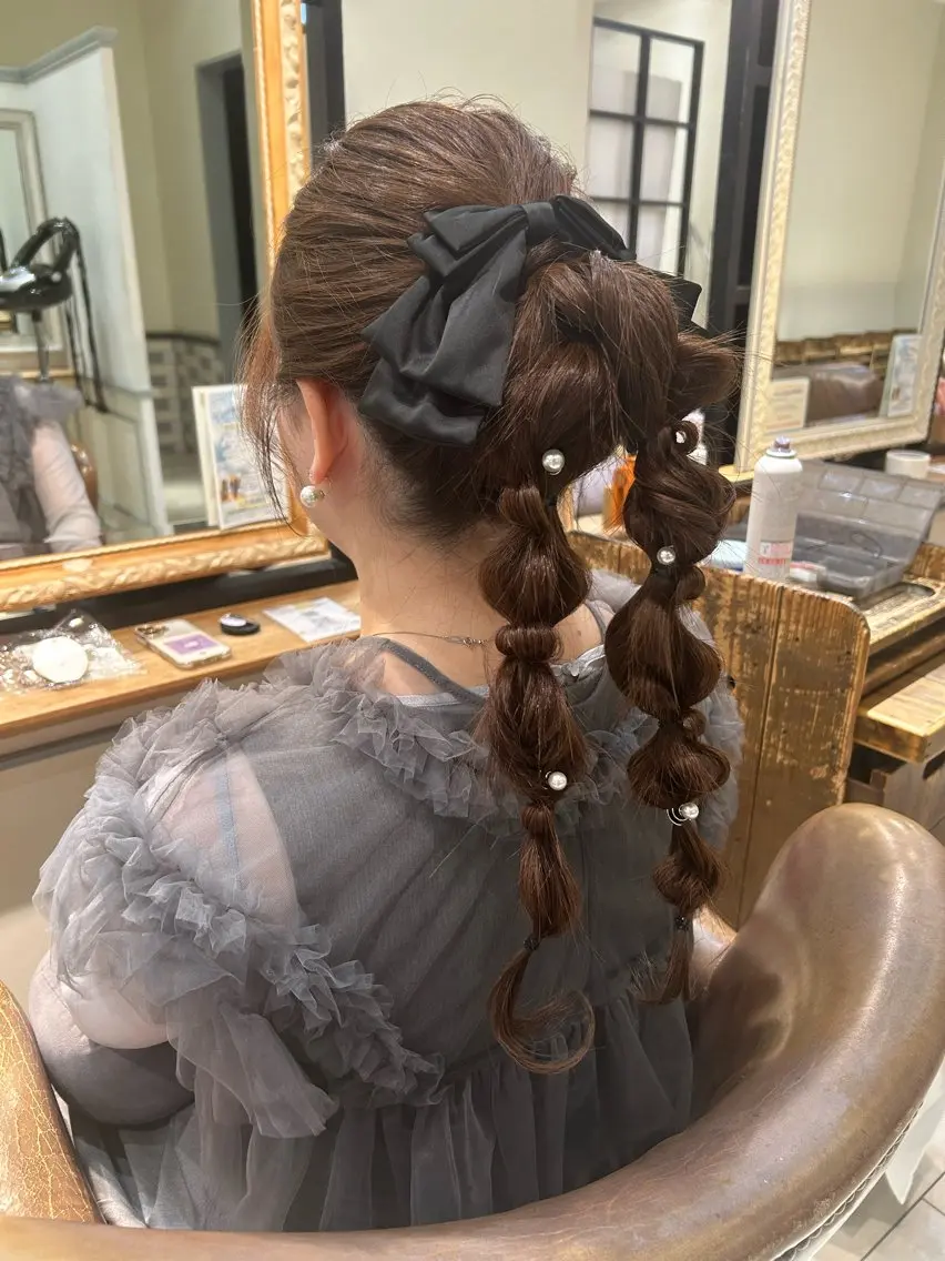 〈ミニモ限定〉ヘアセット✨の写真