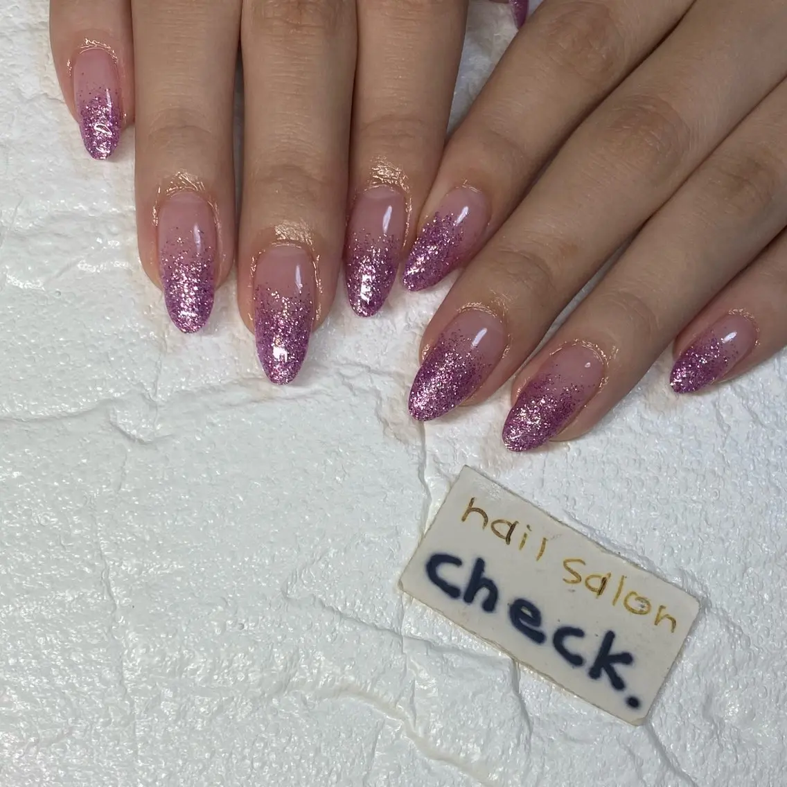 ネイル アートネイル ニュアンスネイル スカルプネイル 春ネイル 夏ネイル ハンドネイル ーCHECKー ちあきのネイルデザイン